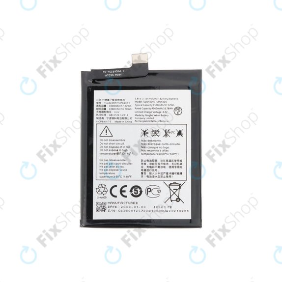 TCL 10 Pro, 10+, 20 Pro 5G - Batterie TLP043D1 4500mAh