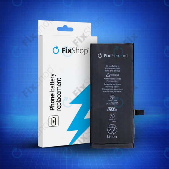 Batterie pour iPhone 7, 1960mAh, FixPremium