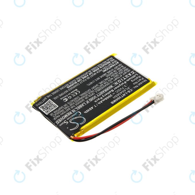 Batterie pour Luvion Prestige Touch 2, 2000mAh, Li-Pol, 3.7V, PL654065H, HQ