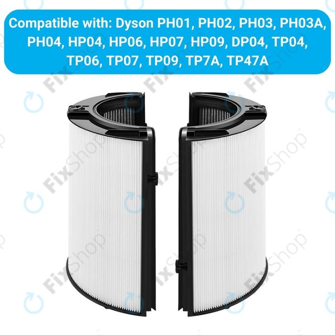 Dyson Purifier-series, Purifier humidifier-series - Filtre HEPA (Charbon actif)