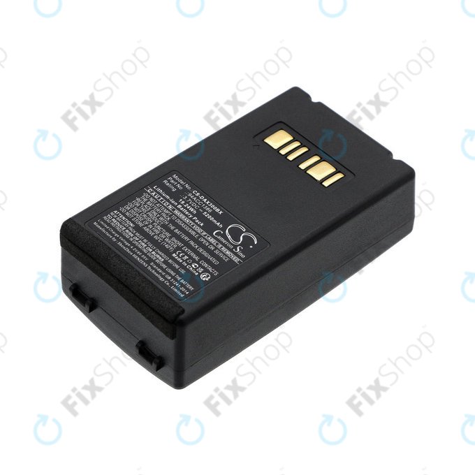 Batterie pour Datalogic Falcon X3, Falcon X3+, Falcon X4, 5200mAh, Li-Ion, 3.7V, 94ACC1386, HQ