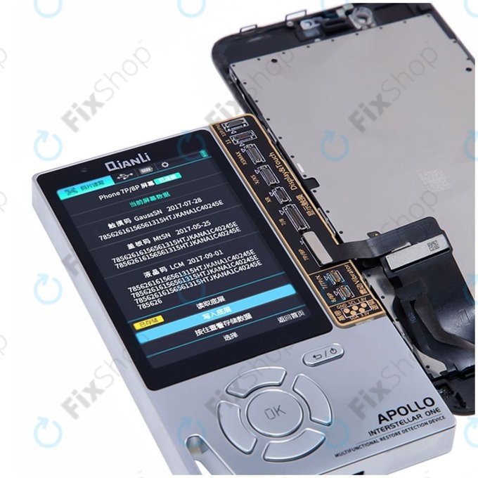 QianLi Apollo Instellar One - Dispositif de détection de restauration multifonctionnel 6 en 1 (iPhone 7 - 11 Pro Max)