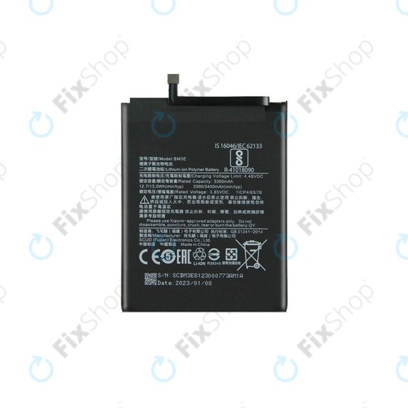 Xiaomi Mi 8 - Batterie BM3E 3300mAh
