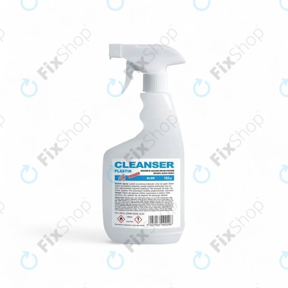 Nettoyant pour plastiques, 500 ml, avec pulvérisateur