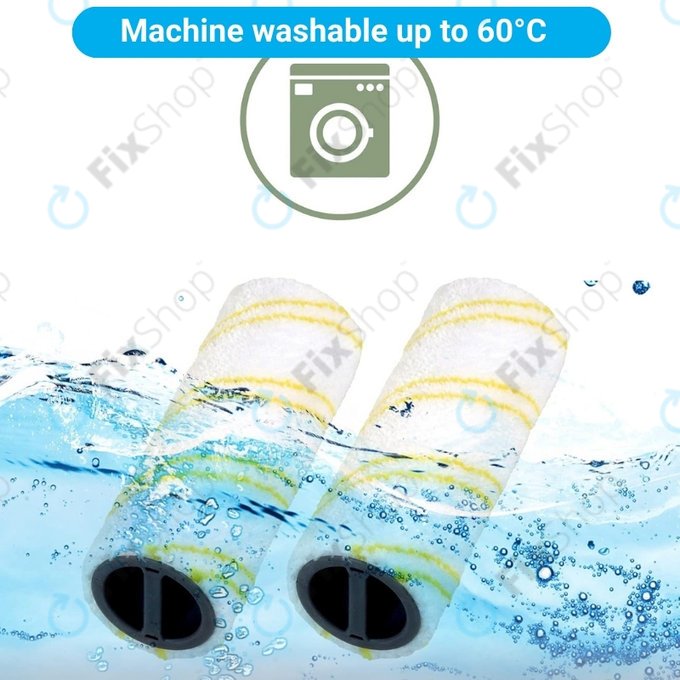 Kärcher FC 3, FC 5, FC 7 - Jeu de rouleaux multi-surfaces (Jaune)