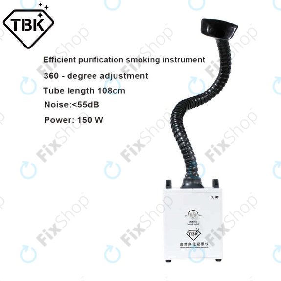 Fumoir laser pour appareil à fumer TBK (220 V UE)