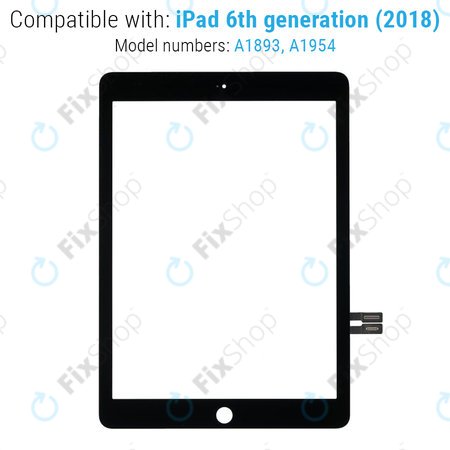 Apple iPad (6e génération 2018) - Écran tactile (Noir)
