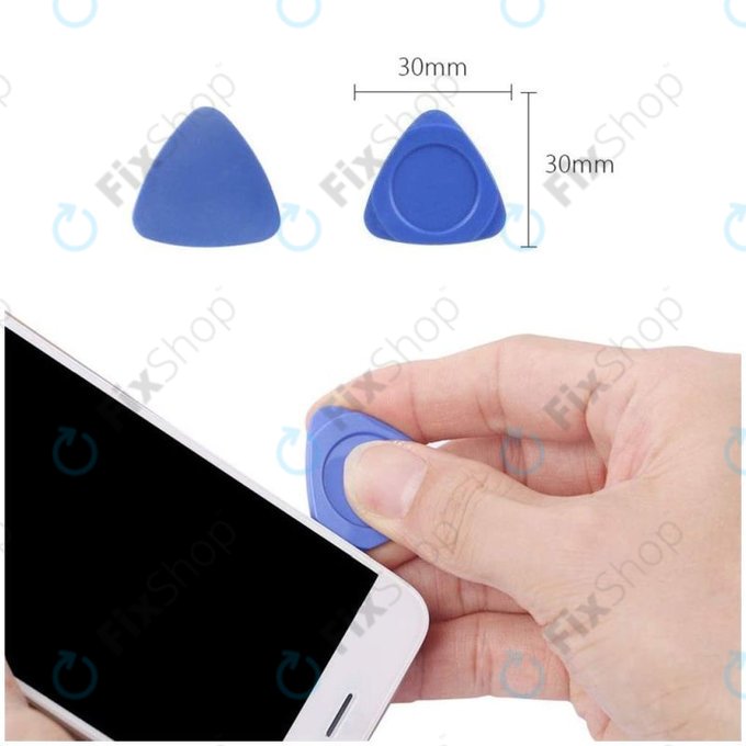 Kaisi - Médiator bleu pour démontage – 0.71 mm (Bords effilés)