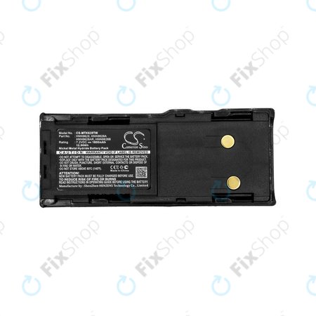 Batterie pour Motorola CP250, GTX800, 1800mAh, Ni-MH, 7.2V, HNN9628, HQ
