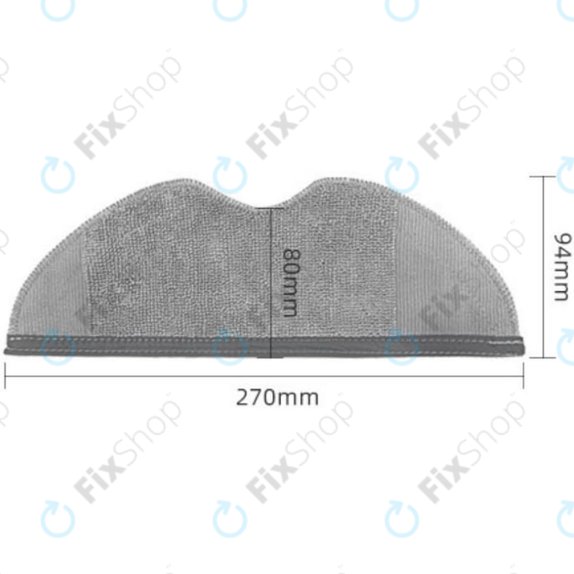 Chiffon de vadrouille, 2 pièces pour Xiaomi Robot Vacuum E5