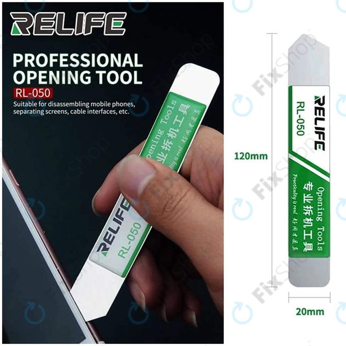 Relife RL-050 - Outil d'ouverture de pied-de-biche en métal (téléphones mobiles et tablettes)