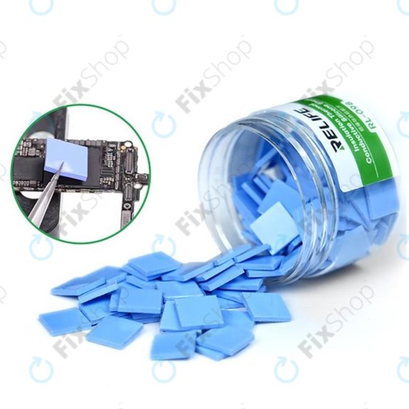 Pad thermique isolant en silicone Relife RL-098
