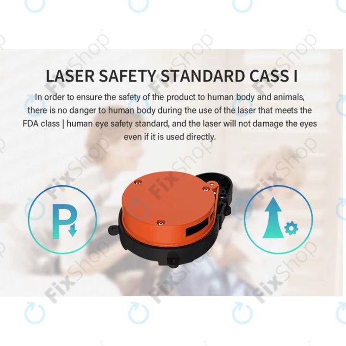 Xiaomi Roborock S4 Max, S5, S5 Max, S6, S6 MaxV, S6 Pure, S7, Mijia 1S - Capteur de distance