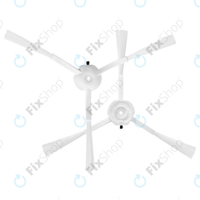 Xiaomi Lydsto W2 - Brosse latérale (2x Blanc)