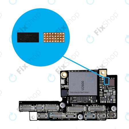 Apple iPhone X, XS, XS Max - Contrôleur d'écran tactile IC U5600