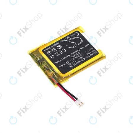 Batterie pour Garmin Forerunner 955 Solar, 220mAh, Li-Pol, 3.85V, 361-00146-00, HQ