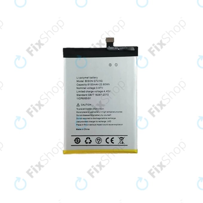 Umidigi Bison GT2 Pro 5G - Batterie 6150mAh