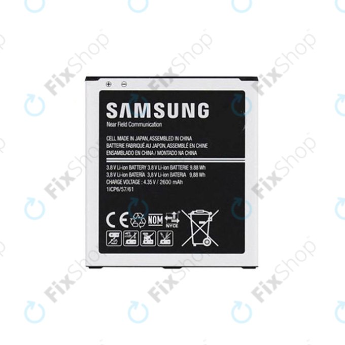 Samsung Galaxy J3 J320F (2016) - Batterie EB-BG530CBE 2600mAh - GH43-04372A Genuine Service Pack