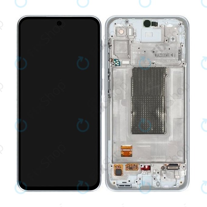 Samsung Galaxy A36 A366E - Écran LCD + Écran tactile + Cadre (Awesome Grey) - GH82-36841B Genuine Service Pack