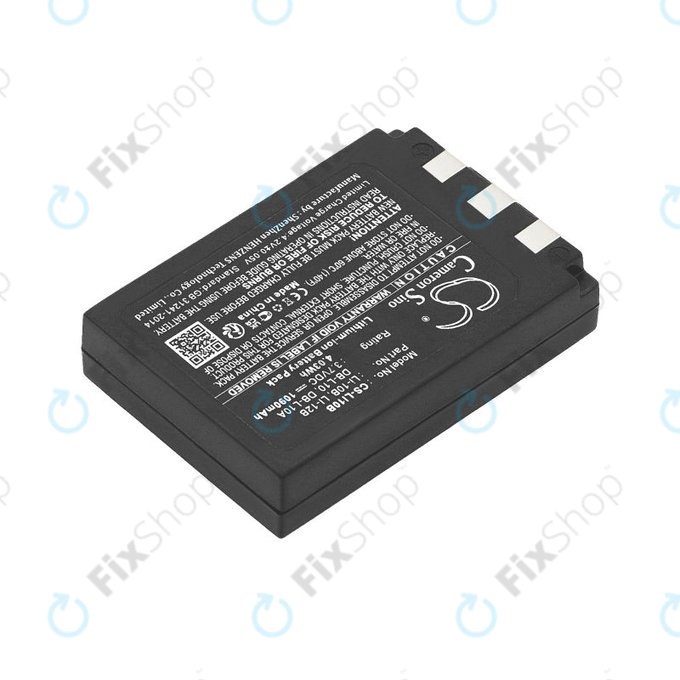 Batterie pour Olympus C-765 Zoom, Camedia X-3, 1090mAh, Li-Ion, 3.7V, Li-10B, HQ