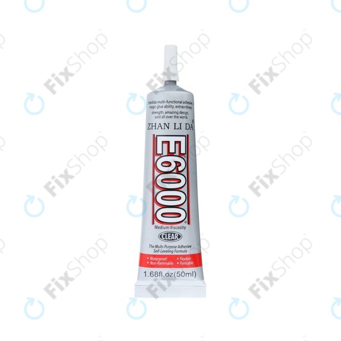 Adhésif E6000 - 50ml (Transparent)