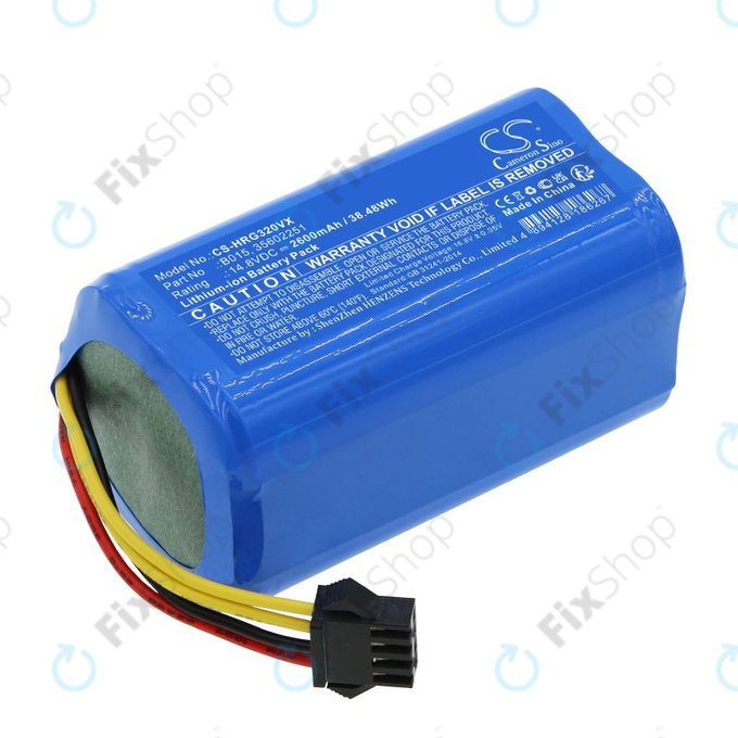 Batterie pour Hoover HGO31, HGO32, HGO33, 2600mAh, Li-Ion, 14.8V, B015, HQ