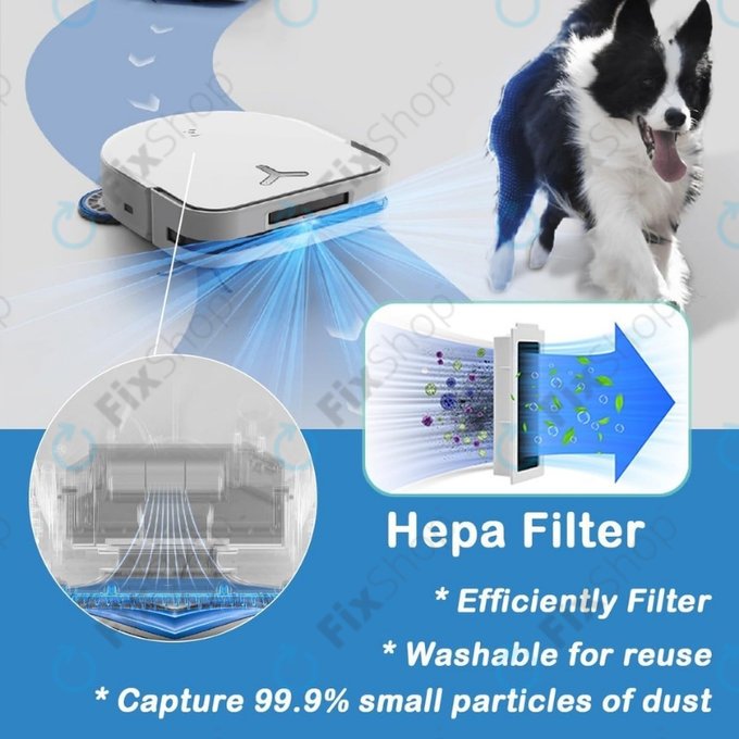 Ecovacs Deebot X5 Omni, X5 Pro Omni - Filtre HEPA