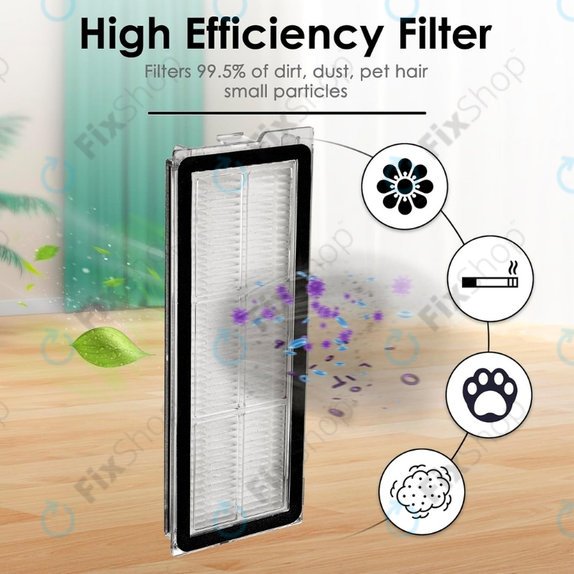 Filtre HEPA, 2 pièces pour Xiaomi Roborock Qrevo Curv, Qrevo Edge, Qrevo MaxV, Qrevo Pro, Qrevo Plus, QV-series