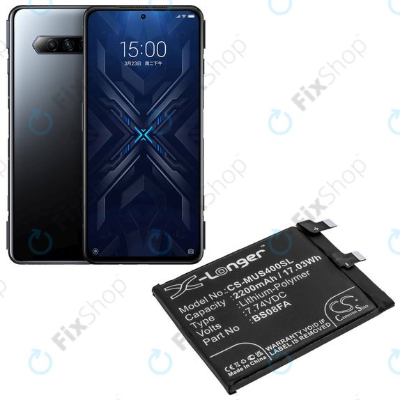 Xiaomi Black Shark 4, 4S - Batterie BS08FA 2200mAh HQ