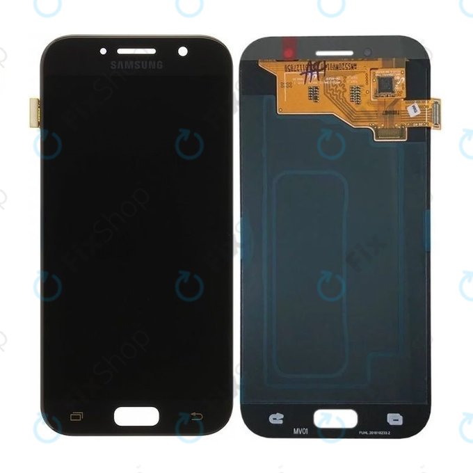 Samsung Galaxy A5 A520F (2017) - Ecran LCD + Ecran Tactile (Ciel Noir) - GH97-19733A, GH97-20135A Genuine Service Pack