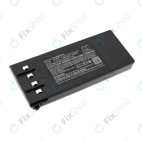 Batterie pour Hiab 077 Hiduo, 088CL, 095, 2000mAh, Ni-MH, 7.2V, RNBB7215, 2.250.1000, HQ