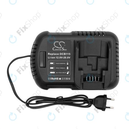 Chargeur pour DeWalt 12-20V, DCB115, HQ