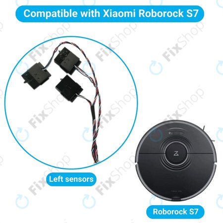 Xiaomi Roborock S7 - Capteurs de chute (gauche)