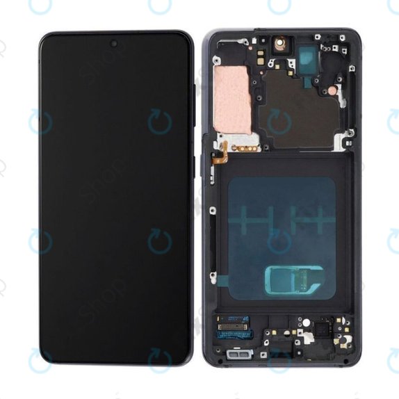 Samsung Galaxy S21 G991B - Écran LCD + Écran Tactile + Cadre (Phantom Gray) OLED