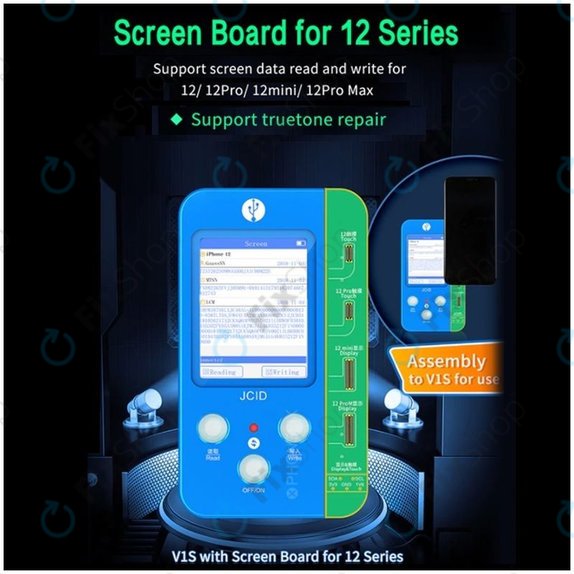 JC V1S, V1SE - Carte LCD pour iPhone 12, 12 mini, 12 Pro, 12 Pro Max
