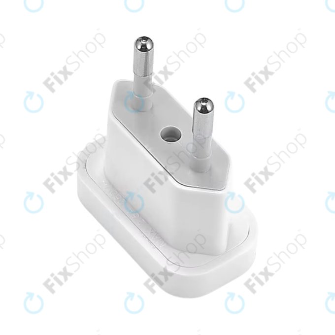 Adaptateur de prise 220V US vers EU (Blanc)