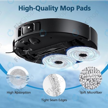 Xiaomi Dreame X40 Ultra, L40 Ultra, L10s Ultra, Pro Gen2, Mova E30 Ultra - Chiffon de vadrouille