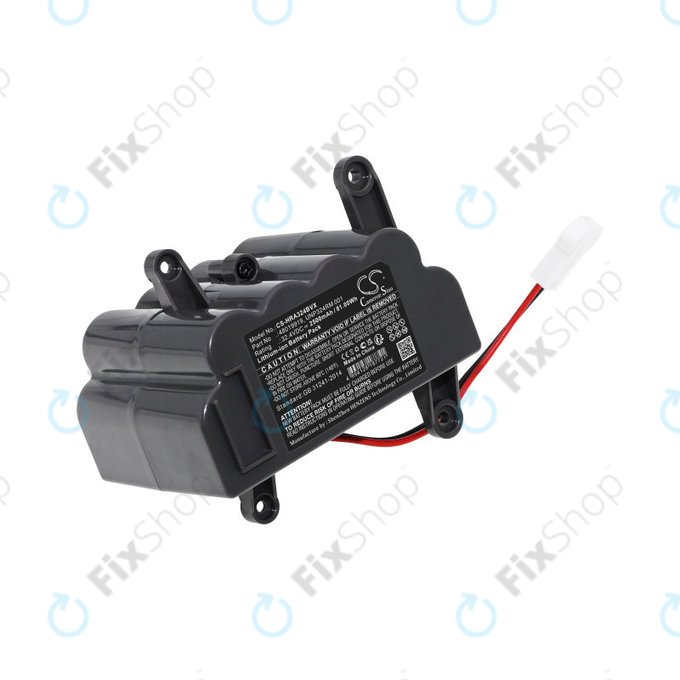 Batterie pour Hoover ATV324LD 1011, UNP324RM 1001, 2500mAh, Li-Ion, 32.4V, 48019919, HQ