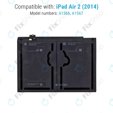 Apple iPad Air 2 - Batterie 7340mAh