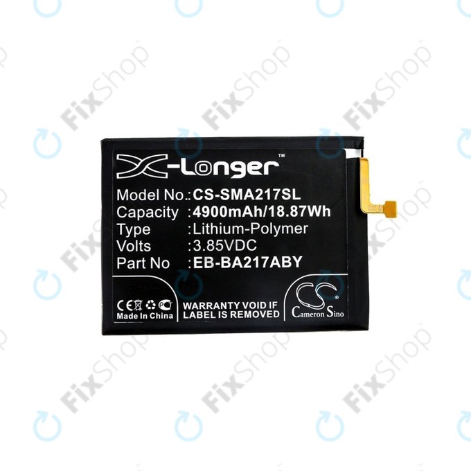 Samsung Galaxy A04s, A12, A13, A13 5G, A21s, M12 - Batterie 5000mAh EB-BA217ABY 4900mAh HQ