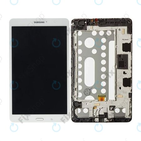 Samsung Galaxy Tab 4 Pro 8.4 T320 - Écran LCD + Ecran Tactile + Cadre (Blanc) - GH97-15556A Genuine Service Pack