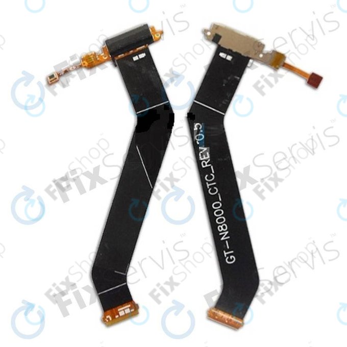 Samsung Galaxy Tab 2 10.1 P5100, P5110 - Connecteur de charge + câble flexible Genuine Service Pack
