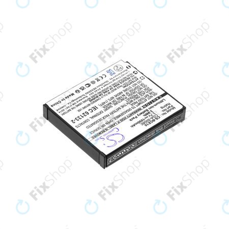 Batterie pour Panasonic Lumix DMC, 1050mAh, Li-Ion, 3.7V, DMW-BCE10, HQ
