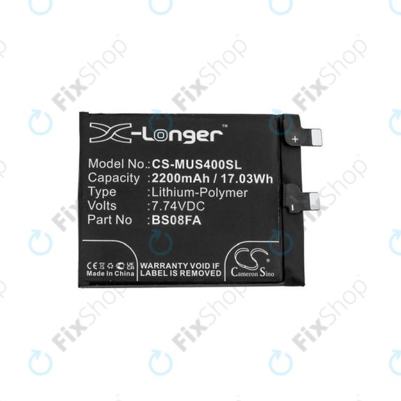 Xiaomi Black Shark 4, 4S - Batterie BS08FA 2200mAh HQ