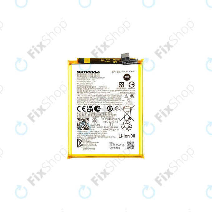 Motorola Moto G84 5G - Batterie QB50 5000mAh - SB18D97229 Genuine Service Pack