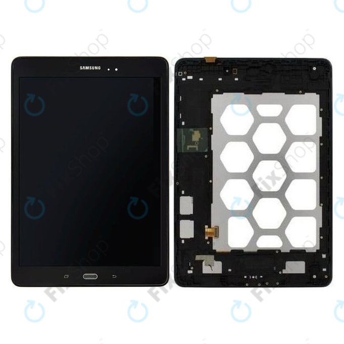 Samsung Galaxy Tab A 9.7 T550 - Écran LCD + Ecran Tactile + Cadre (Noir) - GH97-17400D Genuine Service Pack
