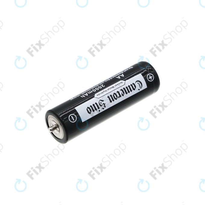Batterie pour Panasonic, Braun, 2000mAh, Ni-MH, 1.2V, WER1411L2508, HQ