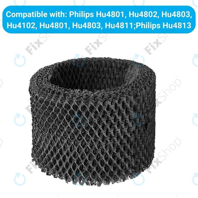 Philips Hu4801, Hu4802, Hu4803, Hu4102, Hu4801, Hu4803, Hu4811, Hu4813 - Filtre d’humidification