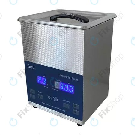 Geti GUC 02B - Nettoyeur à ultrasons (Acier inoxydable) - 2L