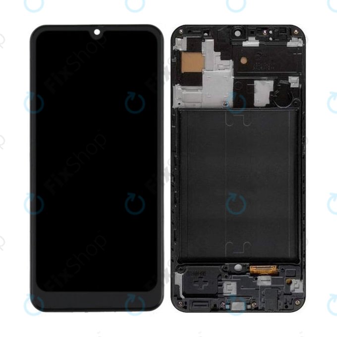 Samsung Galaxy A50 A505F - Écran LCD + Écran tactile + Cadre TFT (Noir)